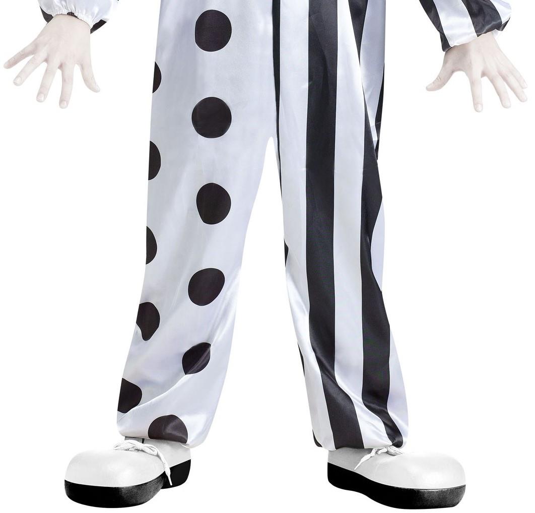 Black and White Killer Clown Child Costume by HalloweenStore.com