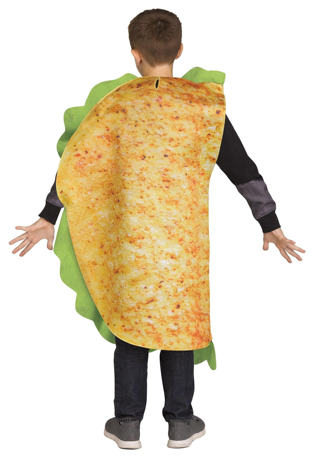 Festive Screen Print Taco Child Mexican Food Costume by HalloweenStore.com