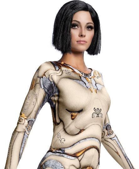 Rubies Womens Battle Angel Alita Doll Body Costume Small by HalloweenStore.com