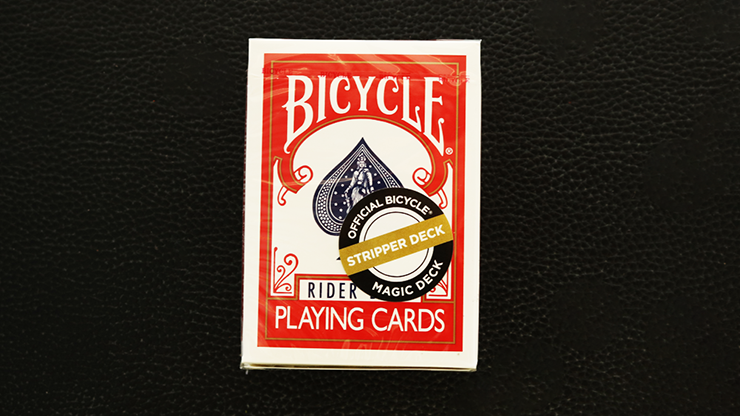 Stripper Deck Bicycle (Red) by US Playing Card by Murphy's Magic Supplies, Inc.