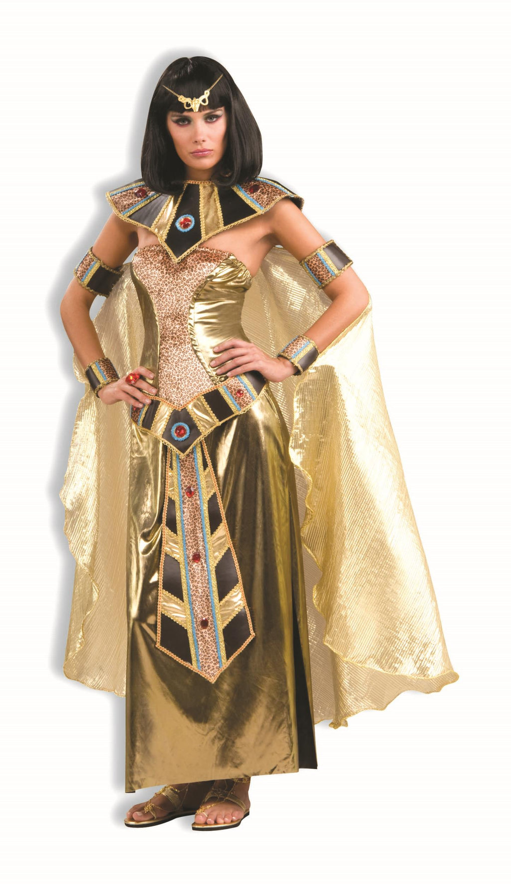 Forum Women's Deluxe Egyptian Goddess Cleopatra Adult Gold Costume by HalloweenStore.com