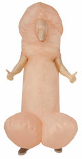 Inflatable Adult Battery Fan Operated Penis Costume by HalloweenStore.com