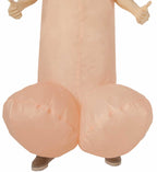 Inflatable Adult Battery Fan Operated Penis Costume by HalloweenStore.com