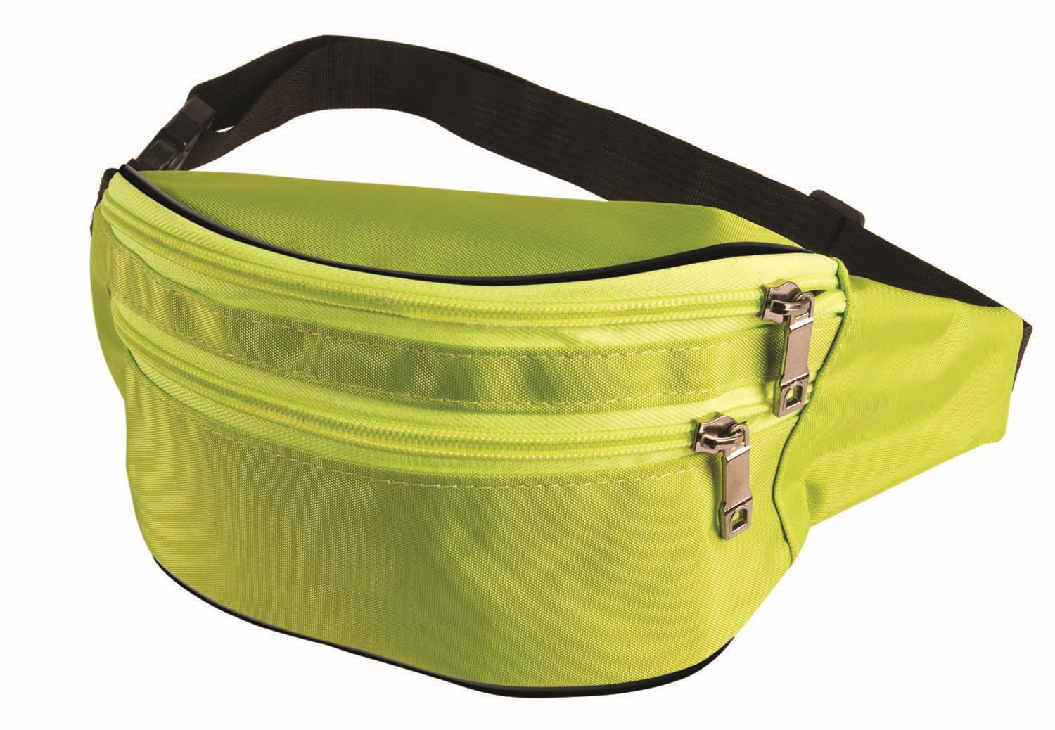 Forum Neon Green 80's Fanny Pack Waist Carrier Costume Accessory by HalloweenStore.com