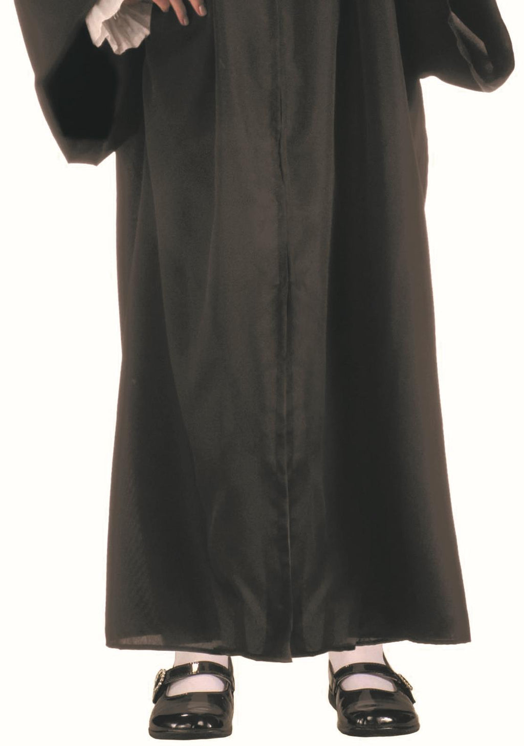 Child Unisex Black Full Length Graduation Robe Costume by HalloweenStore.com