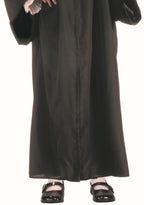 Child Unisex Black Full Length Graduation Robe Costume by HalloweenStore.com