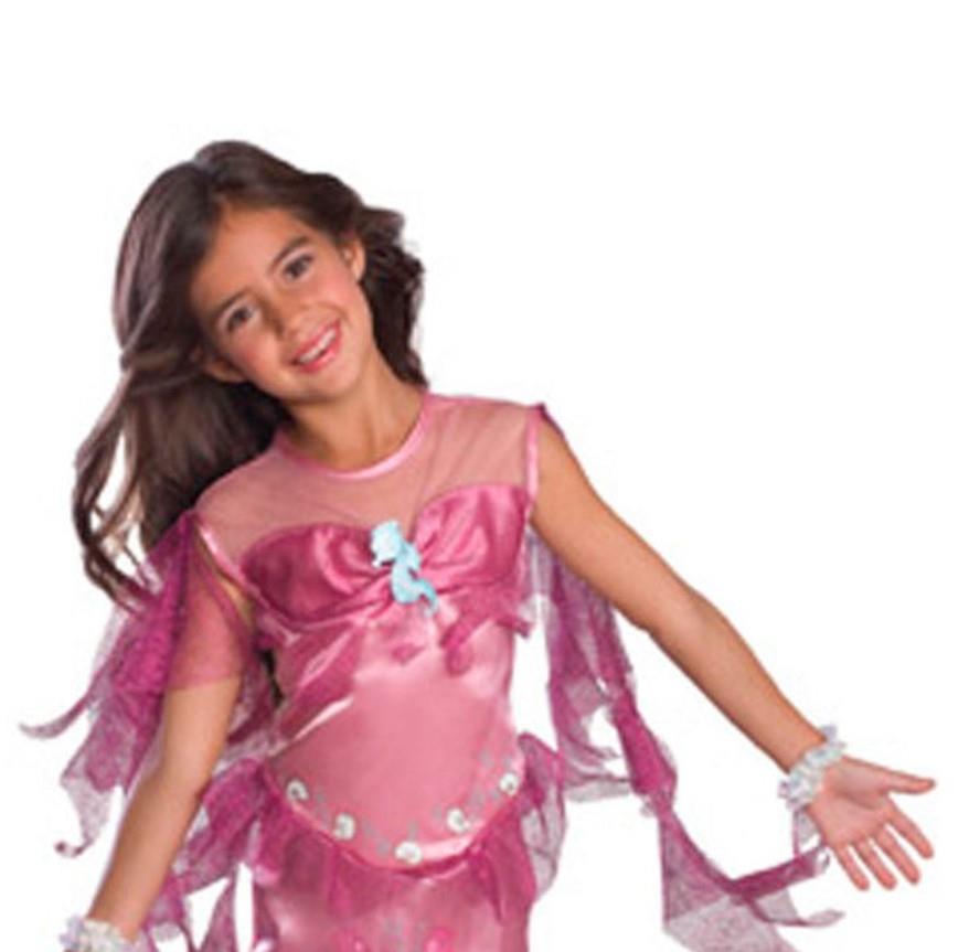Pink Mermaid Child Girls Costume Size Small 4-6 by HalloweenStore.com