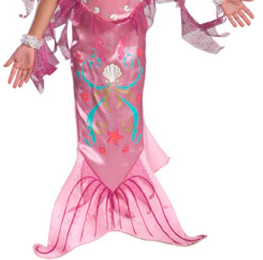 Pink Mermaid Child Girls Costume Size Small 4-6 by HalloweenStore.com