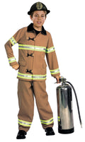 Kids Firefighter Fireman Child Costume Toddler Size 2-4 by HalloweenStore.com