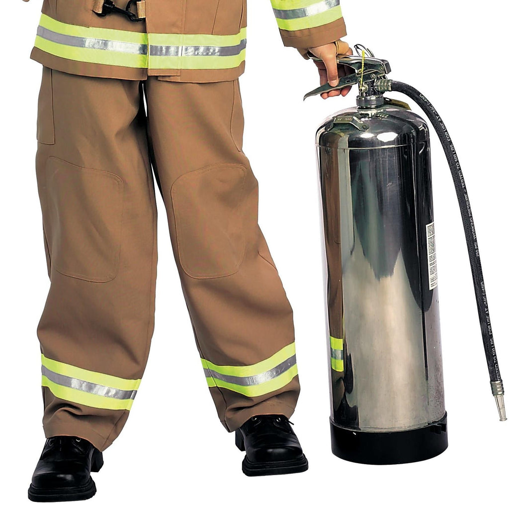 Kids Firefighter Fireman Child Costume Toddler Size 2-4 by HalloweenStore.com