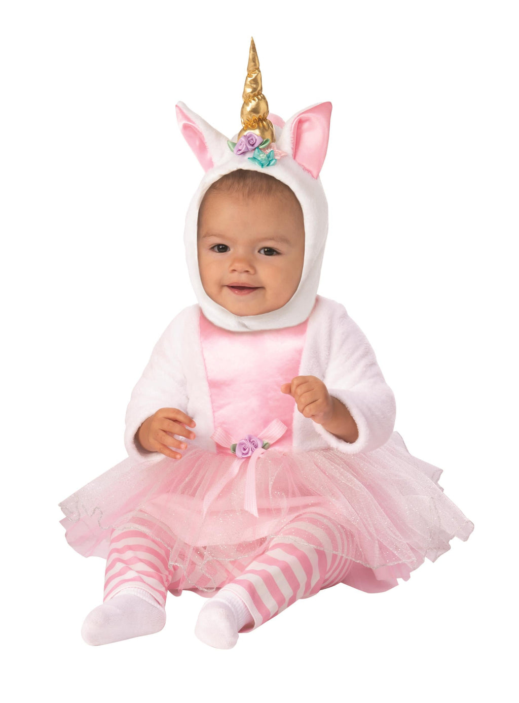 Pink Mythical Unicorn Princess Costume Toddler 12-24 months by HalloweenStore.com