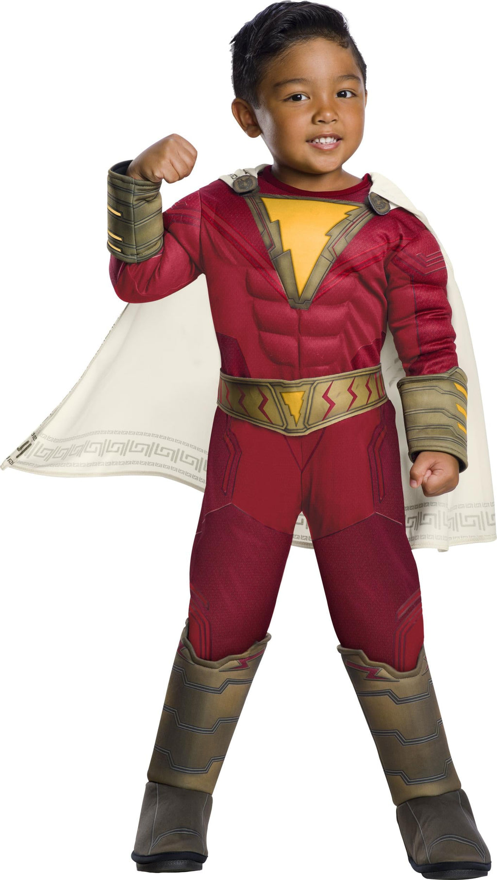 Shazam! Movie Muscle Chest Superhero Toddler Costume by HalloweenStore.com
