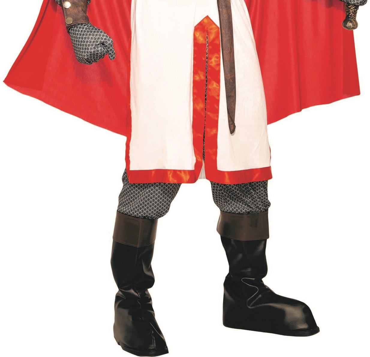 King Crusader Red and White English Knight Adult Costume by HalloweenStore.com