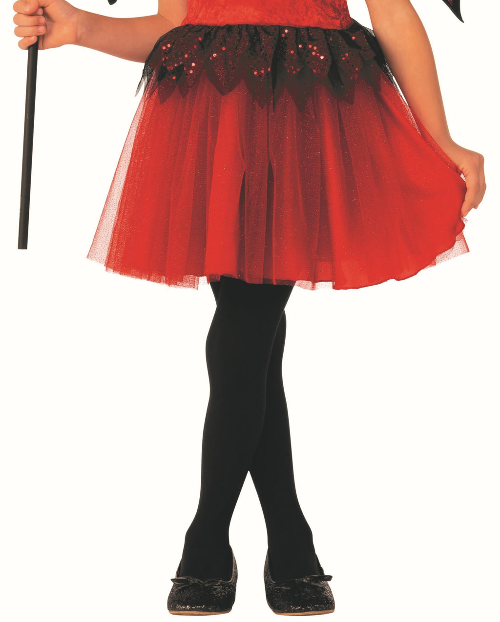 Red Classic Cute Devil Girl Dress Costume Small 4-6 by HalloweenStore.com