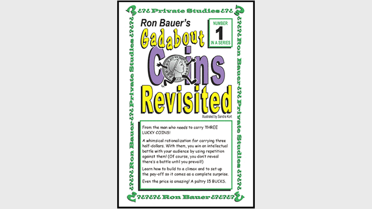 Ron Bauer Series: #1 - Gadabout Coins Revisited by Murphy's Magic Supplies, Inc.