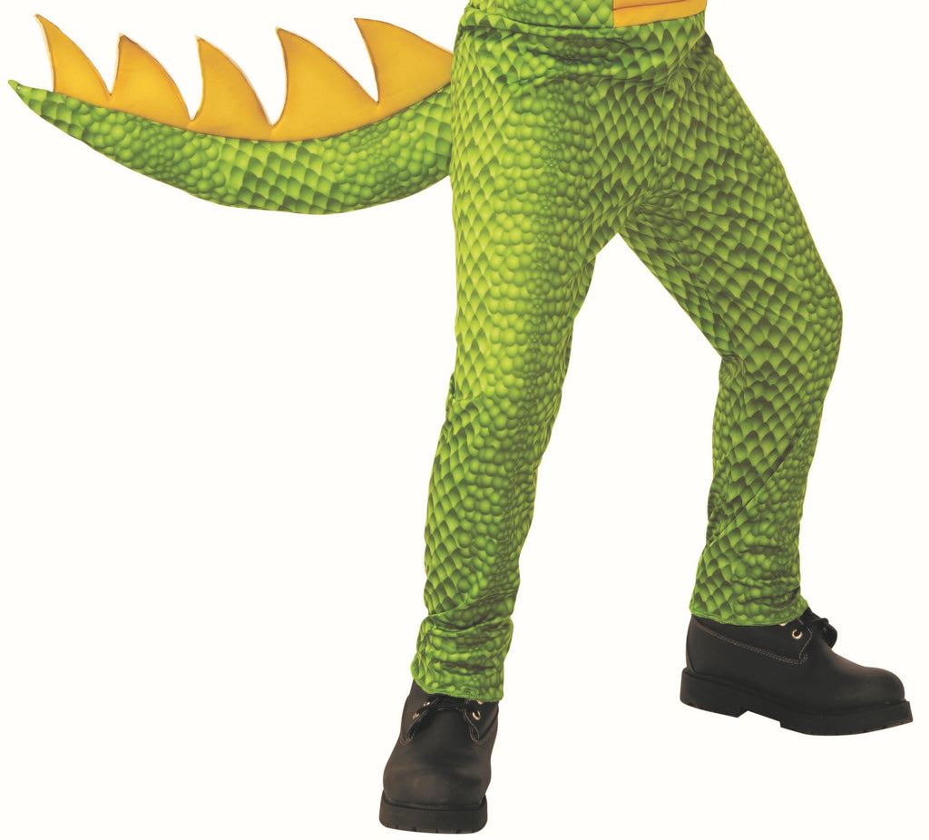 Green and Yellow Dragon Dinosaur Child Costume Medium 8-10 by HalloweenStore.com