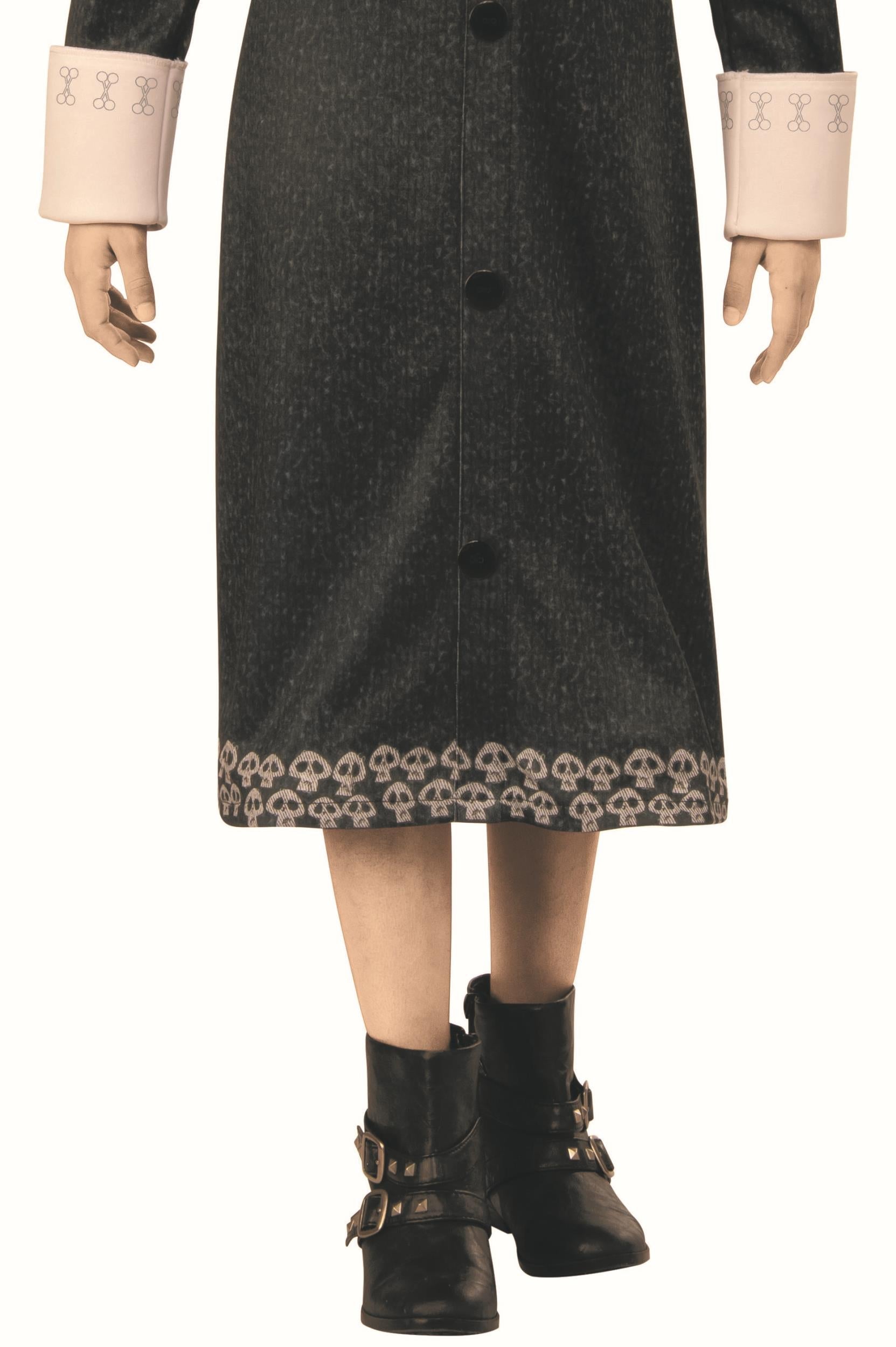 Wednesday Addams Family Black Dress Child Costume Small 4-6 by HalloweenStore.com