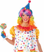 Women's Wiggles the Clown Adult Costume Size XL by HalloweenStore.com