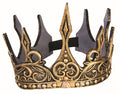 Gold Foam King or Queen Gothic Royalty Crown by HalloweenStore.com