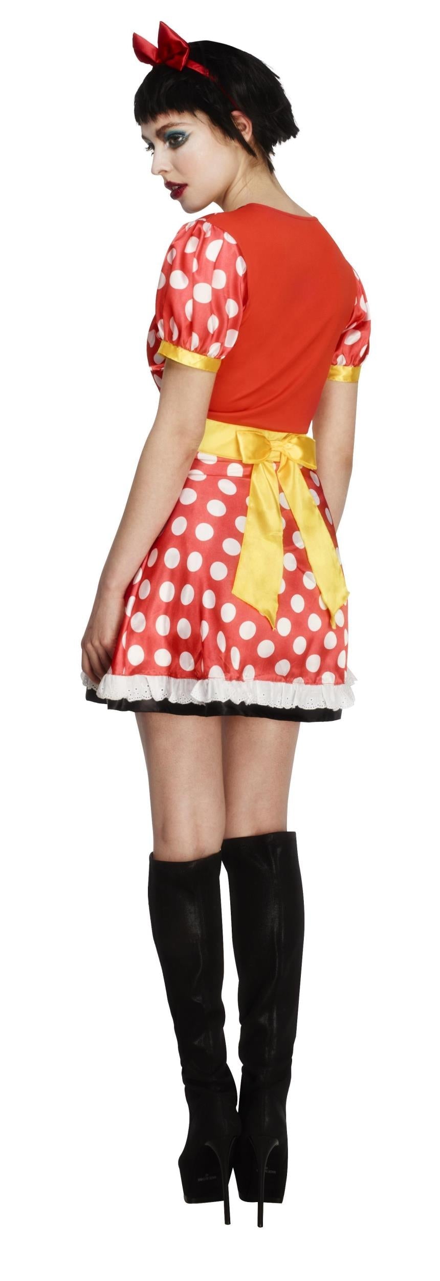 Fever Miss Minnie Mouse Adult Costume Size Medium by HalloweenStore.com
