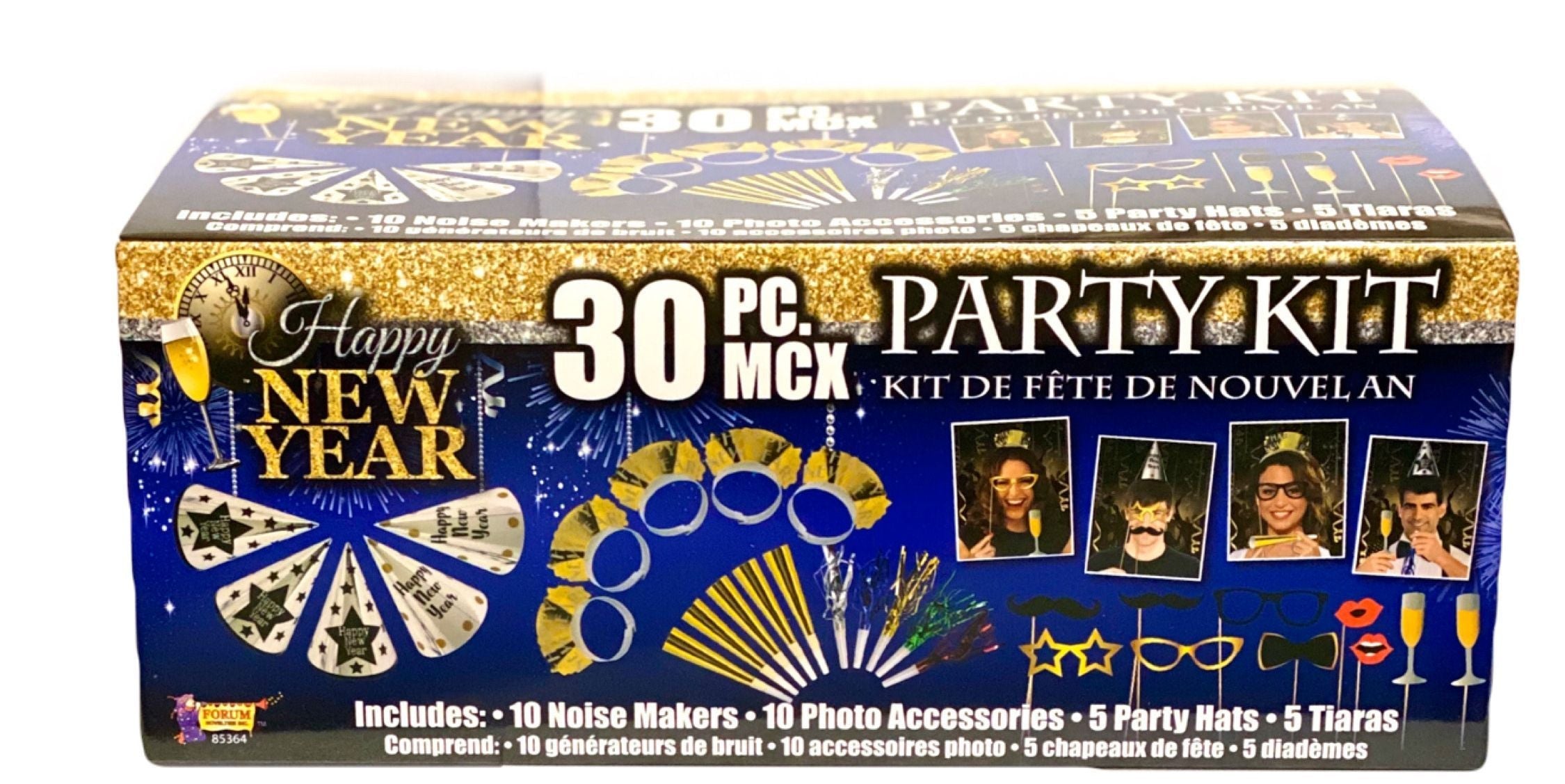 New Years Party 30 Piece Party Kit by HalloweenStore.com