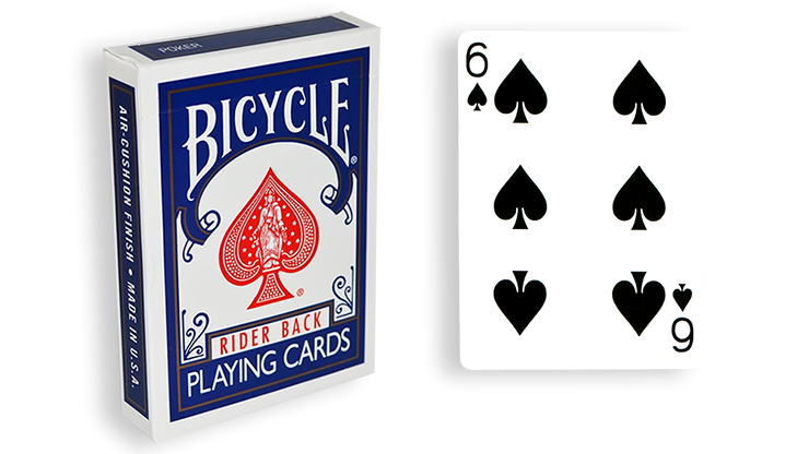 Blue One Way Forcing Deck (6s) by Murphy's Magic Supplies, Inc.
