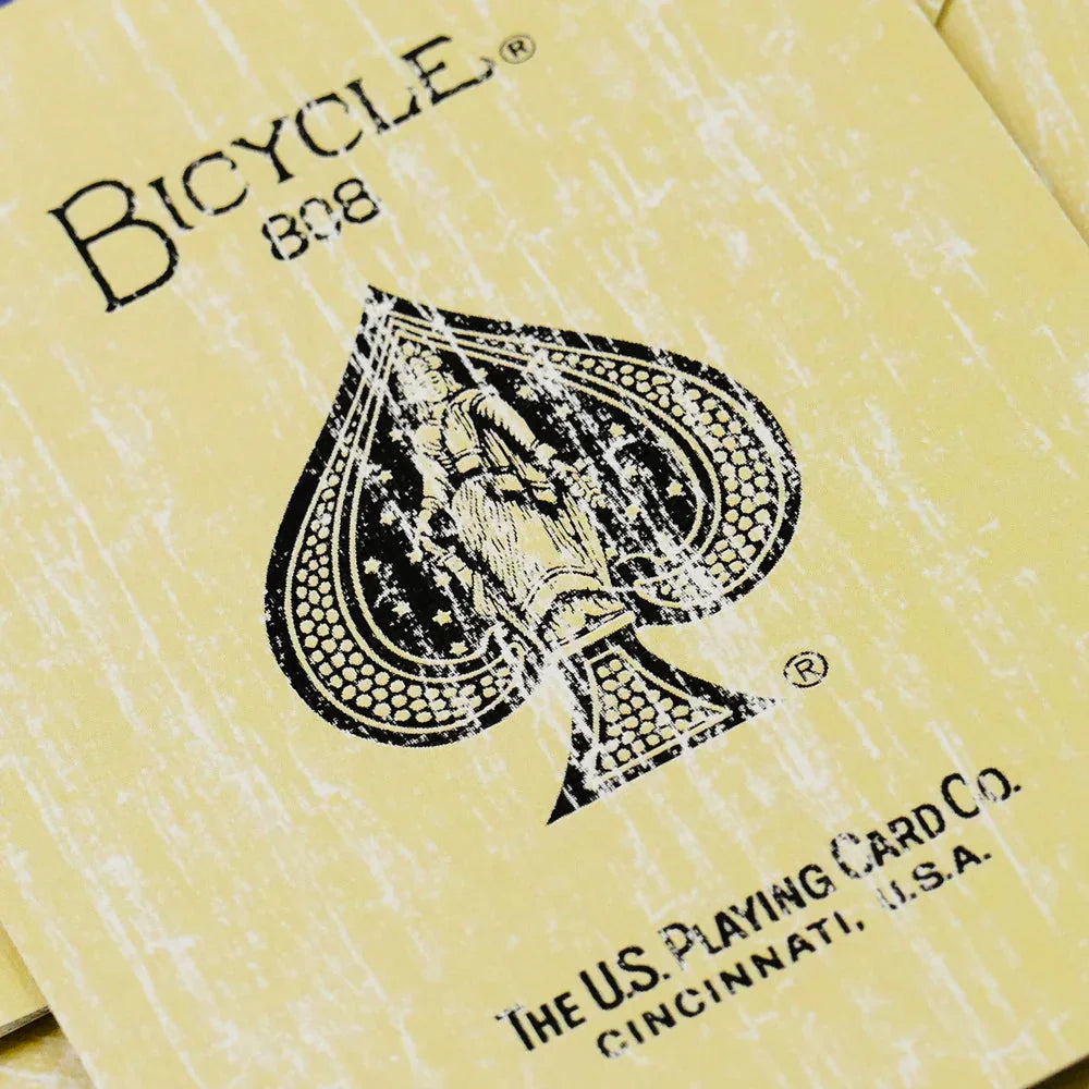 Faded Rider Back Blue Bicycle Deck
