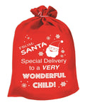 Special Delivery Santa Sack by HalloweenStore.com