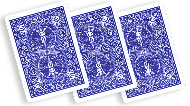 Blue One Way Forcing Deck (4s) by Murphy's Magic Supplies, Inc.