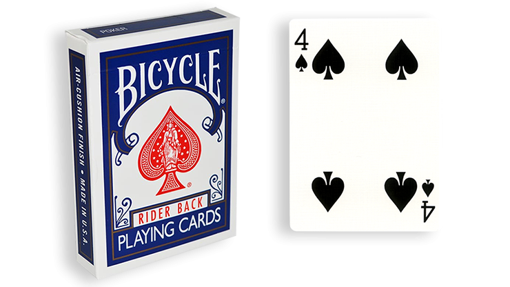 Blue One Way Forcing Deck (4s) by Murphy's Magic Supplies, Inc.