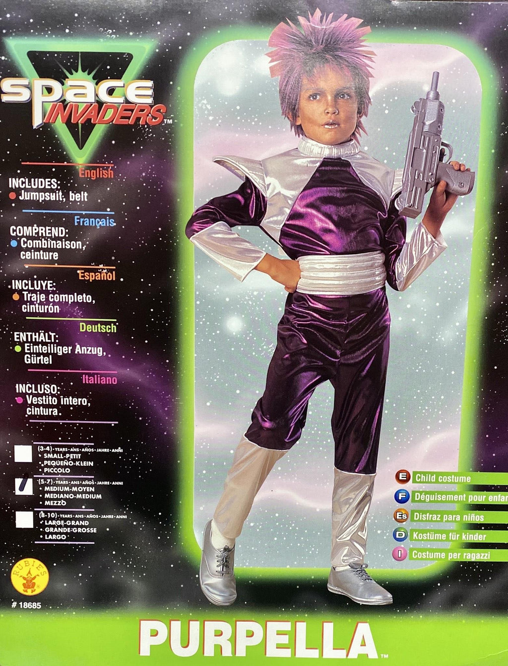 Space Invaders Purpella SM by HalloweenStore.com
