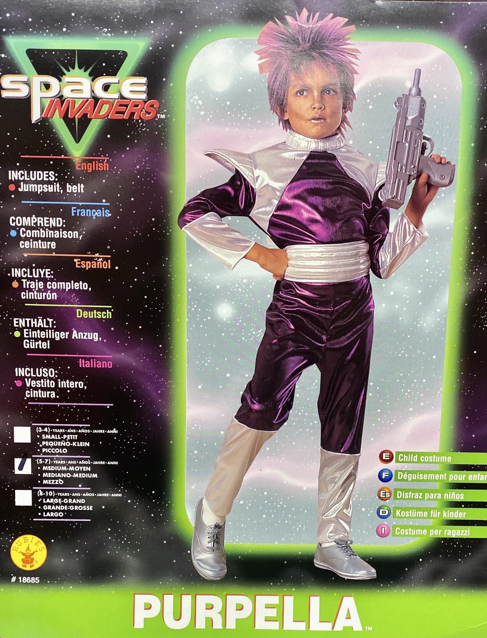 Space Invaders Purpella SM by HalloweenStore.com