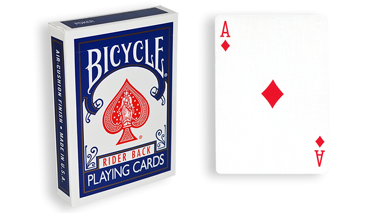Blue One Way Forcing Deck (ad) by Murphy's Magic Supplies, Inc.