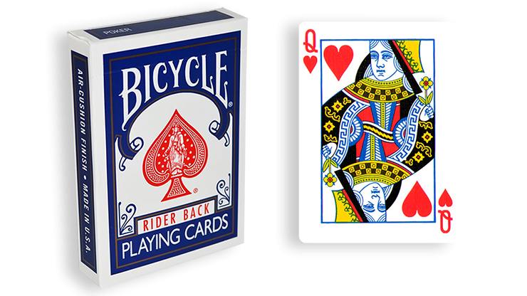 Blue One Way Forcing Deck (qh) by Murphy's Magic Supplies, Inc.