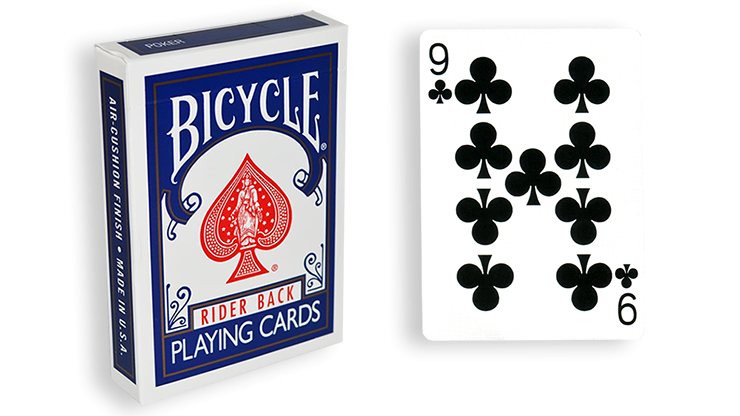 Blue One Way Forcing Deck (9c) by Murphy's Magic Supplies, Inc.