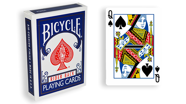 Blue One Way Forcing Deck (qs) by Murphy's Magic Supplies, Inc.
