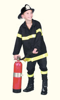 Child Fire Fighter Costume Fireman Size Large 12-14 by HalloweenStore.com