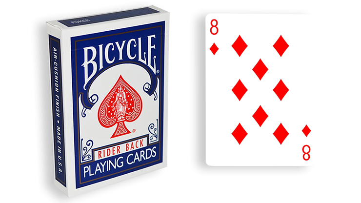 Blue One Way Forcing Deck (8d) by Murphy's Magic Supplies, Inc.