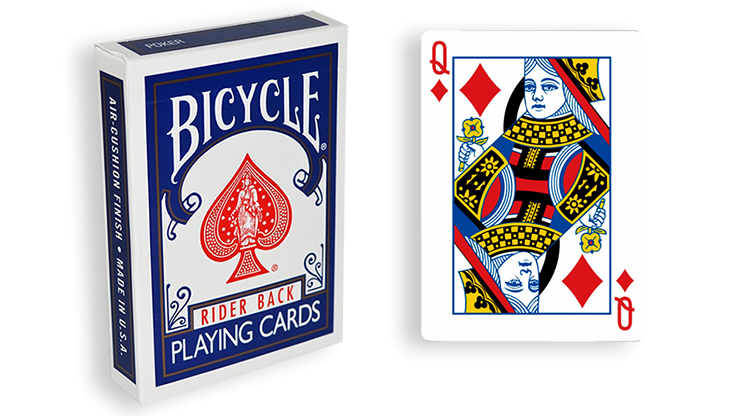Blue One Way Forcing Deck (qd) by Murphy's Magic Supplies, Inc.