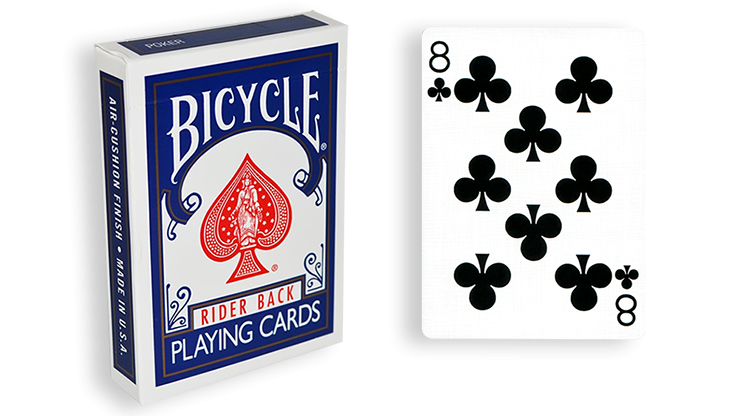 Blue One Way Forcing Deck (8c) by Murphy's Magic Supplies, Inc.