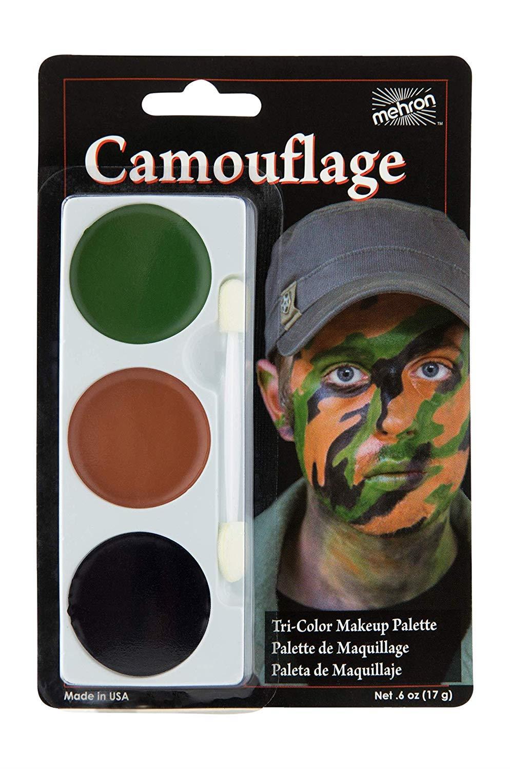 Camouflage Tri Color Palette by HalloweenStore.com