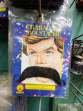 Handlebar Character Mustache Black by HalloweenStore.com