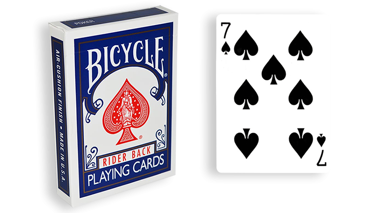 Blue One Way Forcing Deck (7s) by Murphy's Magic Supplies, Inc.