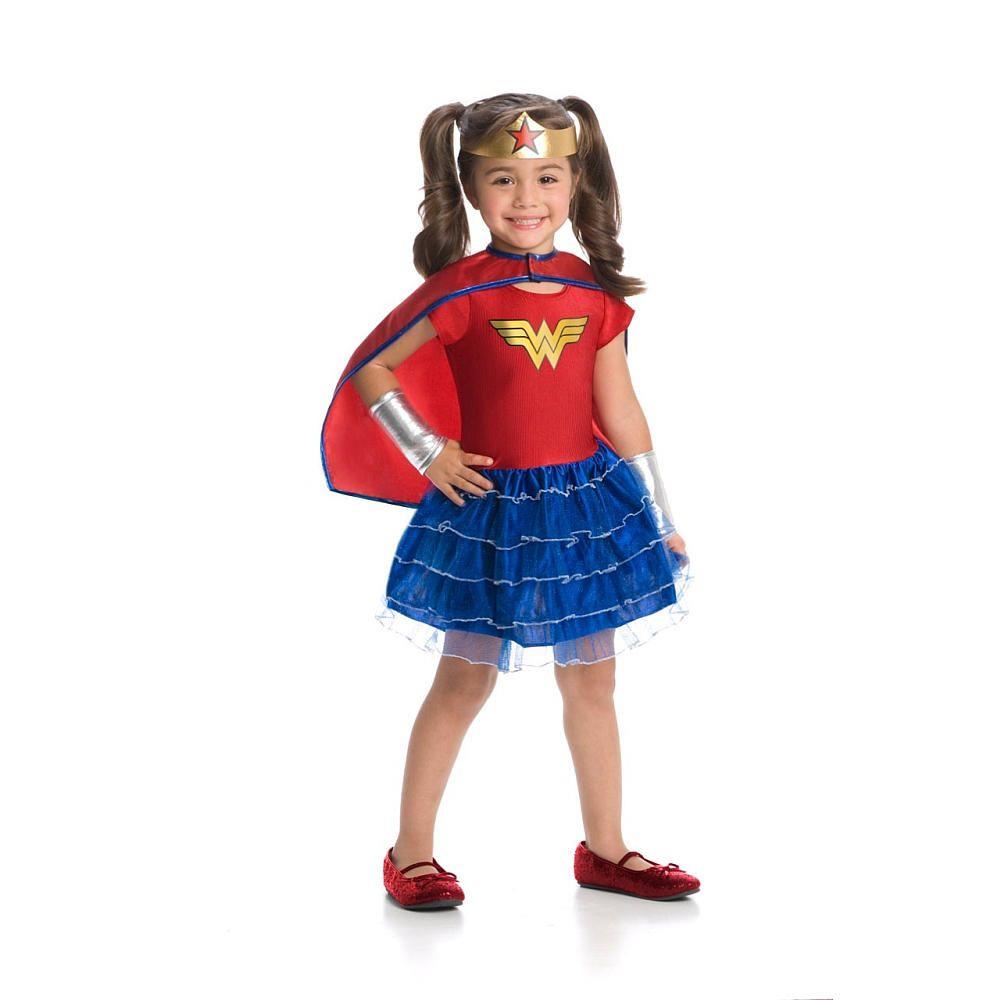 DC Wonder Woman Super Hero TuTu Girls Costume Large 12-14 by HalloweenStore.com