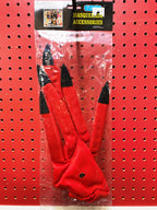 Red Devil Glove With Black Nails Demon Satan by HalloweenStore.com