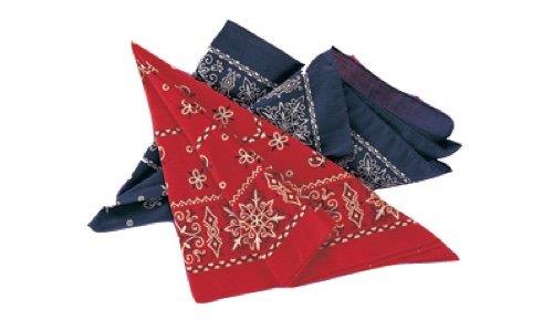 Western Cowboy Red Railroad Engineer Bandana by HalloweenStore.com