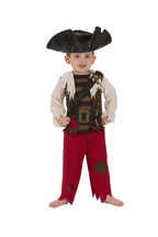 Pirate Matey Child Captain Costume Medium by HalloweenStore.com