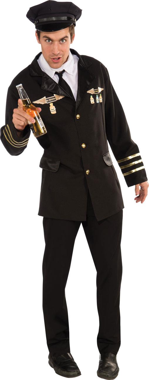 Classic Pilot Flight Captain Costume XL by HalloweenStore.com