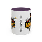 Magic Logo Coffee Mug — "Big Tim's Magic Emporium" Accent Mug (11/15oz) by Printify