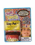 Gangsta Grillz Gold Pimp Teeth Thug Grill by HalloweenStore.com